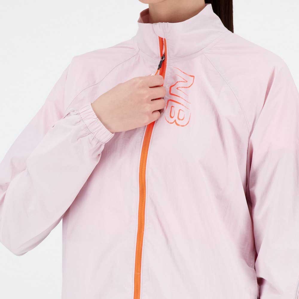 NWT New Balance Printed Impact Running Jacket - Picture 2 of 10